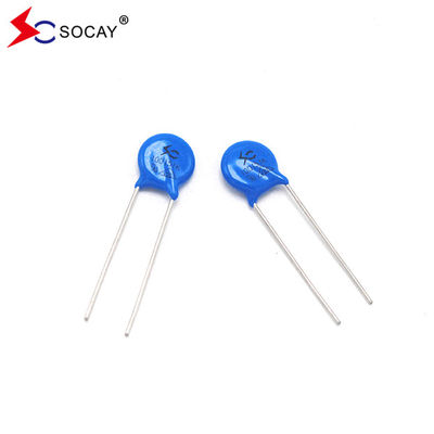 10D سری متال اکسید واریستور 10D820K / 10D820KJ Ф10mm 135VC قدرت 0.4W