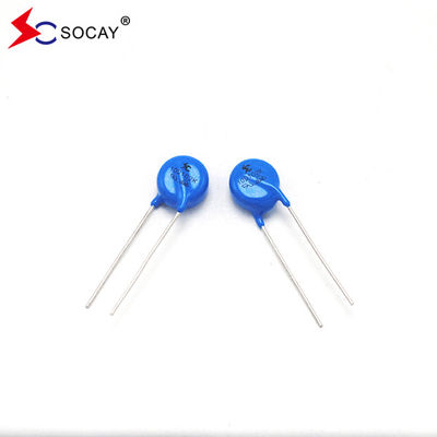 10D سری متال اکسید واریستور 10D820K / 10D820KJ Ф10mm 135VC قدرت 0.4W