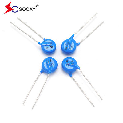 10D سری متال اکسید واریستور 10D820K / 10D820KJ Ф10mm 135VC قدرت 0.4W