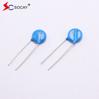 10D سری متال اکسید واریستور 10D820K / 10D820KJ Ф10mm 135VC قدرت 0.4W