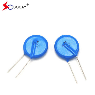 VDE واریستور 820V اکسید روی مقاومت متال وابسته به ولتاژ VDR 25D821K 821k D25