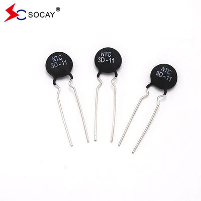 SOCAY درجه حرارت Senso Power NTC ترمیستور MF72-SCN20D-11 20Ω 11mm محدوده مقاومت گسترده