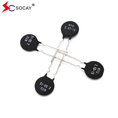 SOCAY حسگر درجه حرارت با دقت بالا NTC ترمیستور MF72-SCN2.5D-15 2.5ohm 15mm