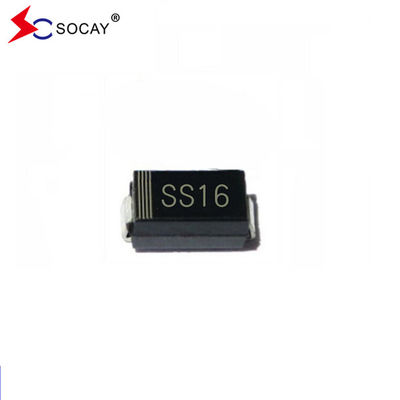 بسته SMD 60V Schottky Rectifier SS16A دیود Schottky DO-214AC