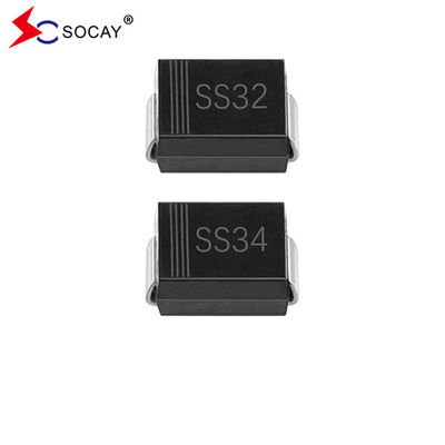 20VRRM دیود مانع شوتکی SS32B Surface Mount VRMS بسته SMB 14 ولت