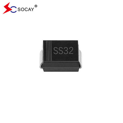 20VRRM دیود مانع شوتکی SS32B Surface Mount VRMS بسته SMB 14 ولت