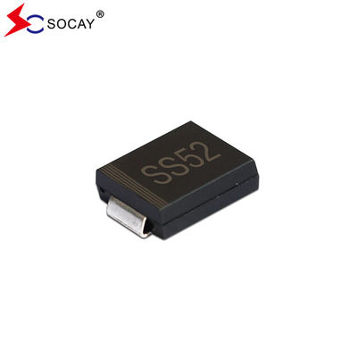 اصلاح کننده های موانع سطح Mount Schottky SS52C ~ SS520C 20VRRM DO-214AB بسته بندی