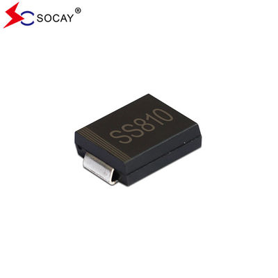 100VRRM سطح نصب Schottky دیود موانع SS810C 70VRMS ولتاژ بسته SMC