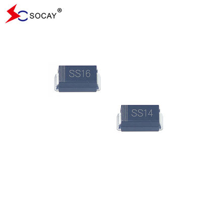SOCAY SS16A سطح نصب Schottky موانع اصلاح 40A اوج جلو جریان افزایش