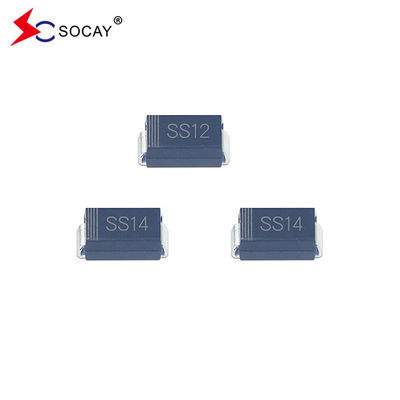 ولتاژ مسدود کننده 40 ولت DC دیود مانع Schottky SS14A نیمه هادی 28 ولت ولتاژ حداکثر RMS