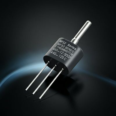 ترمیستور NTC سری MF52 با مطابقت RoHS و دمای کار -40 ~ 125 درجه C