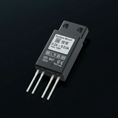 سطح نصب قابل تنظیم مجدد فیوز شعاعی 0.2A - 10A 9.0Ω حداکثر 100A جریان سفر