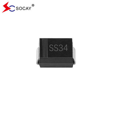 سوکای SS34B دیود اصلاح کننده 80A اوج جریان جلو در بسته SMB DO-214AA