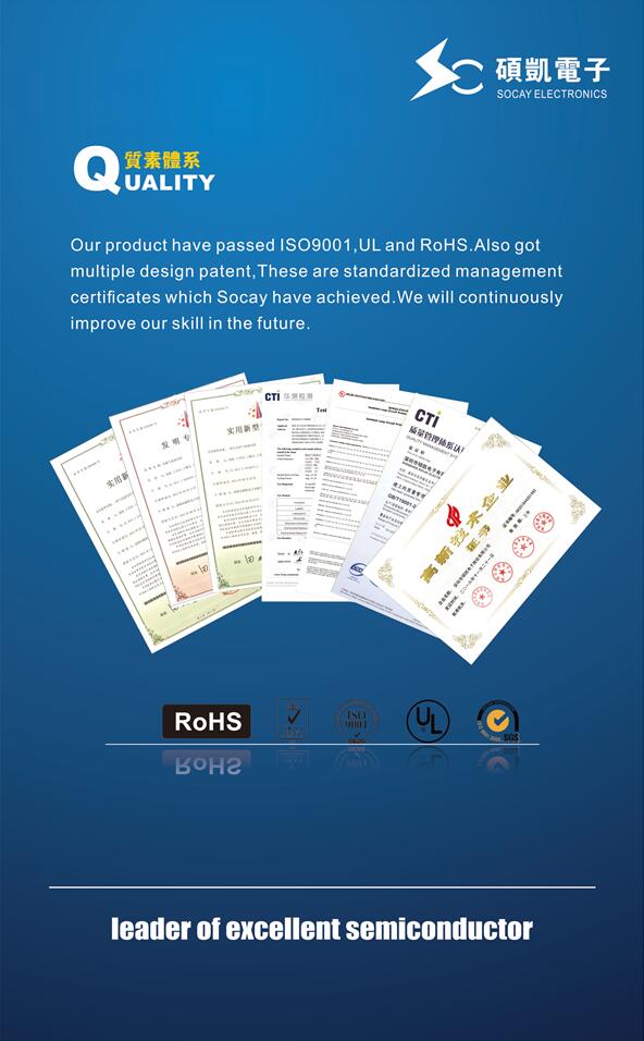 Shenzhen Socay Electronics Co., Ltd. کنترل کیفیت